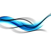 Obraz Modrá abstraktná vlna 1439